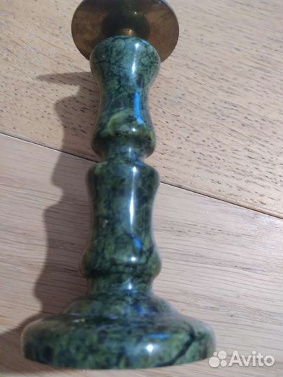 Подсвечник натуральный камень СССР