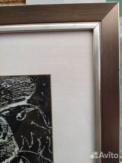 Картина графика 1 метр на 75 см