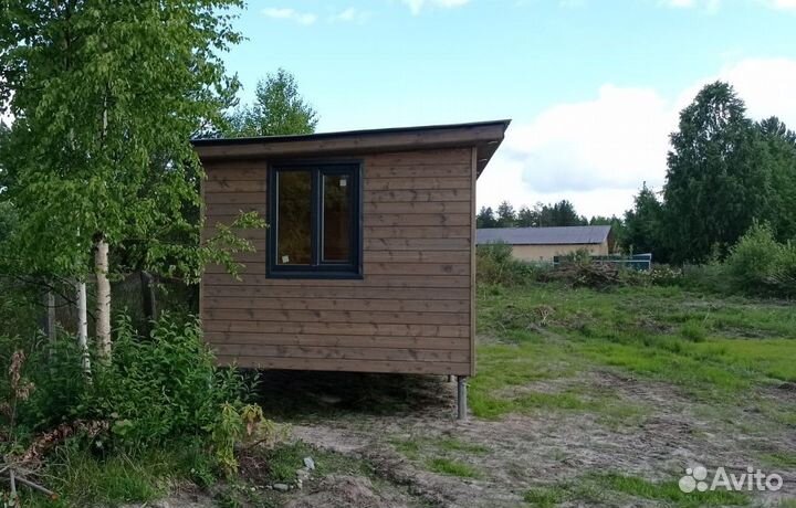 Дачный дом с панорамными окнами