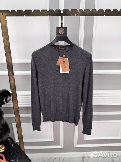 Свитер Loro Piana сер