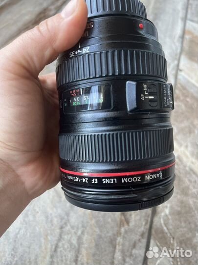 Объектив canon ef 24 105mm f 4l is usm