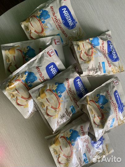 Детские каши молочные