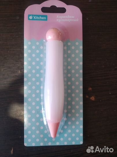 Шприц, карандаш кондитерские и скребки