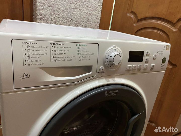 Стиральная машина hotpoint ariston 6 кг