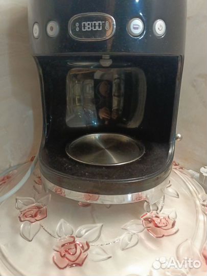 Капельная кофеварка smeg DCF02bleu