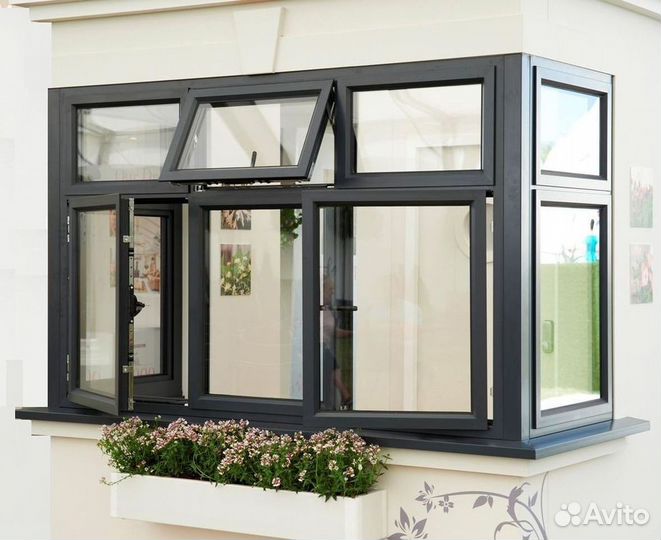 Алюминиевые окна и двери