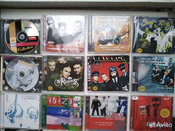 Музыкальные диски 16шт