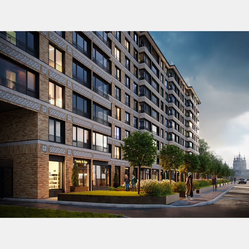 1-к. квартира, 40,1 м², 9/10 эт.