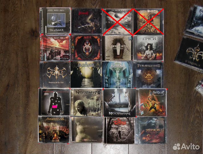 CD диски Метал. Лицензия