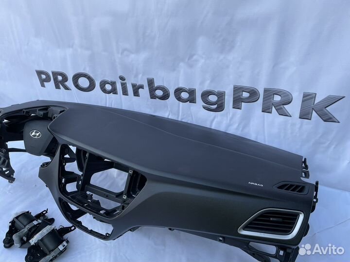 Подушка безопасности на hyundai solaris 2