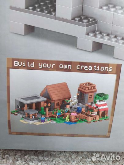 Lego майнкрафт большая деревня 1106 дет.арт. 63021