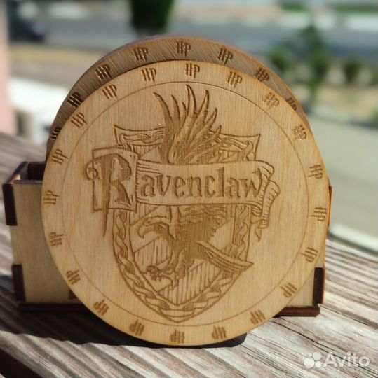 Подставка для кружек Гарри Поттер 4шт