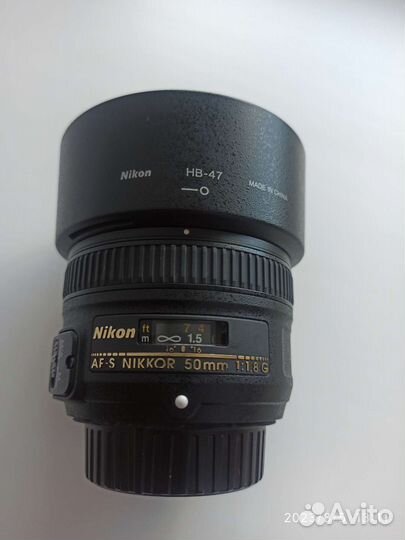 Объектив nikon 50mm f 1.8g af s nikkor