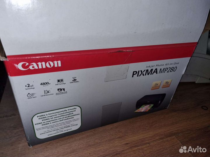 Принтер canon pixma mp280