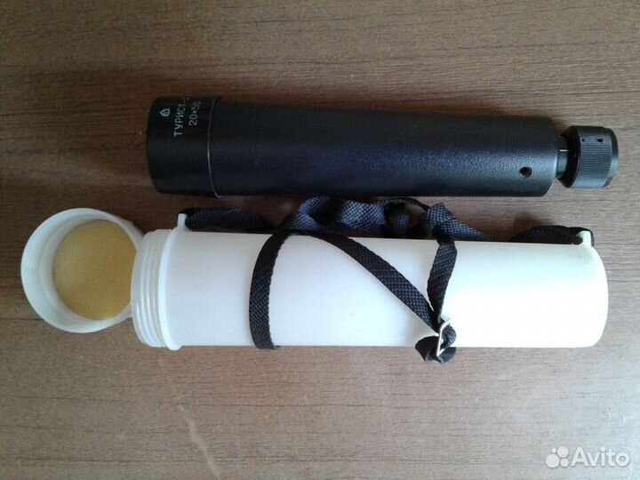 Турист-3 20х50 лзос зрительная труба чёрная