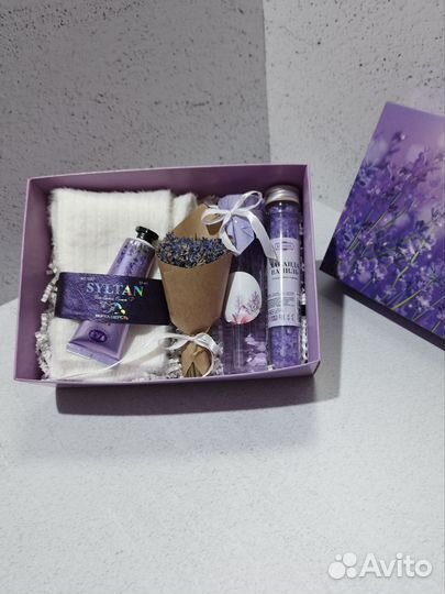 Подарочный набор лаванда, подарок на 8 марта