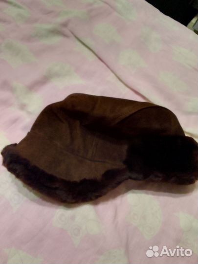 Кепка мужская замшевая, размер L