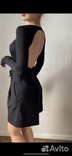 Боди с вырезом на спине