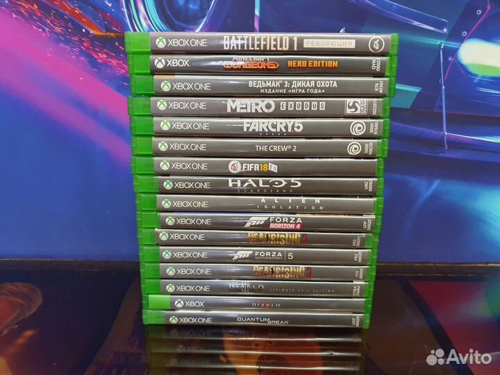 Диски с играми для Xbox One