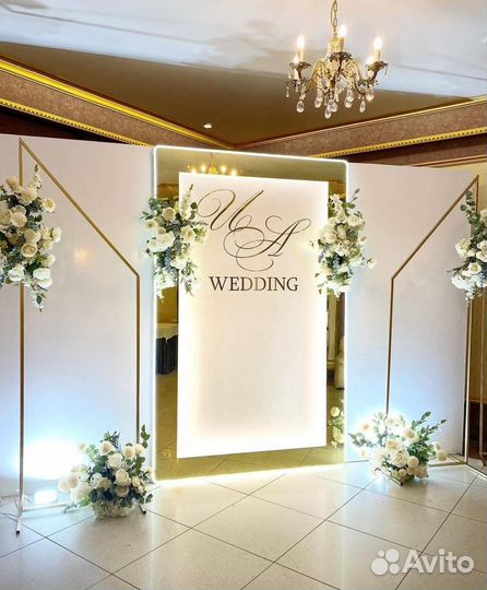 Оформление свадьбы, свадебный декор