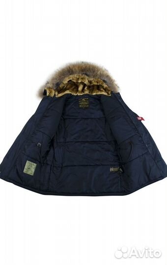 Аляска alpha industries N-3B polar rep. blue