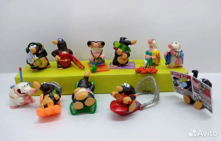 Кроты киндер,все 4 серии