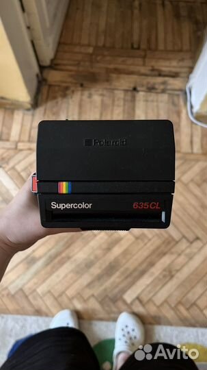 Плёночный фотоаппарат polaroid