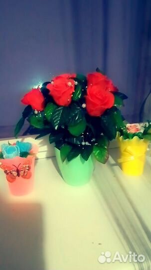 Букеты из мыла