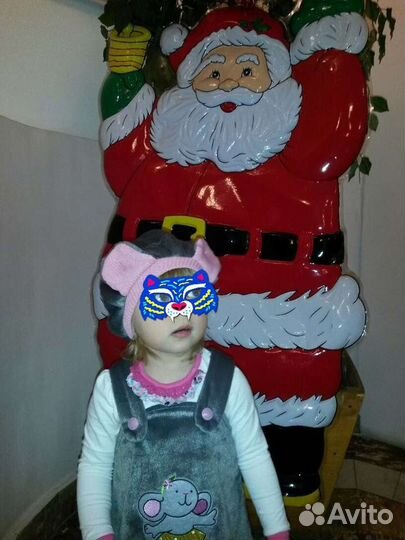 Новогодний костюм, мышка. Для девочки.На 2 года