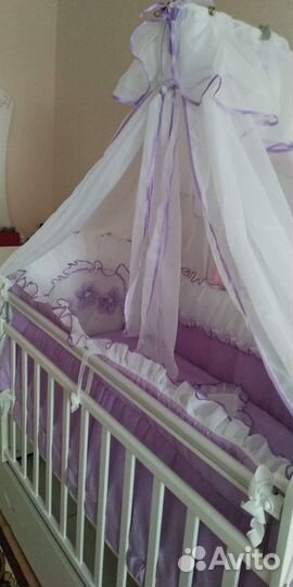 Спальный комплект в кроватку