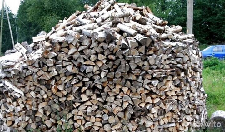 Дрова наколотые