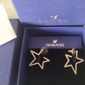 Swarovski серьги пусеты