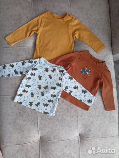 Лонгслив для мальчика, 68