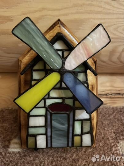 Ключница настенная дерево стекло