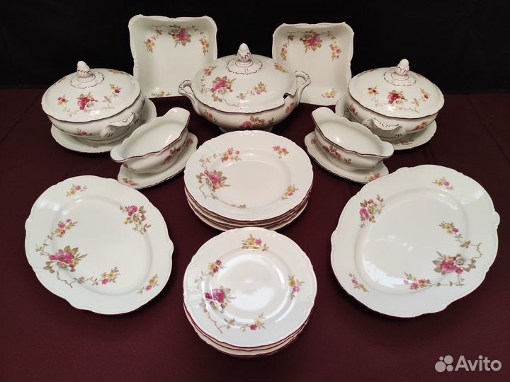 Распродажа Сервиз Roschutz, фарфор ГДР. Редкий