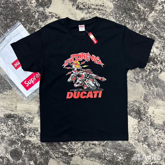 Футболка Supreme ducati logo tee
