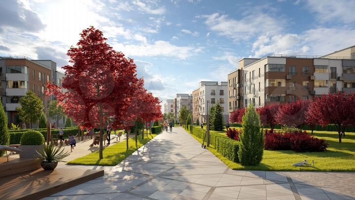 2-к. квартира, 40,1 м², 1/5 эт.