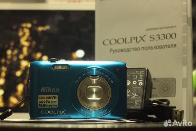 Фотоаппарат nikon coolpix S3300 объявление продам