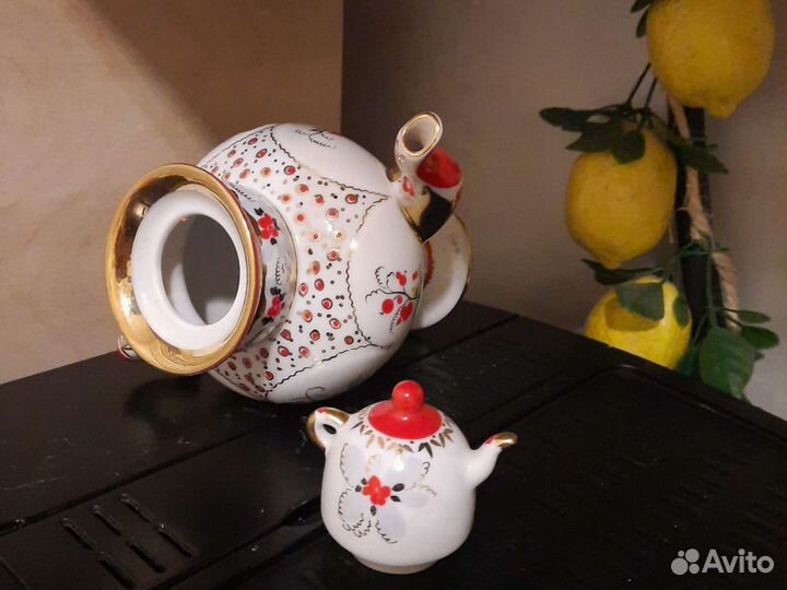 Чайник заварочный фарфоровый СССР
