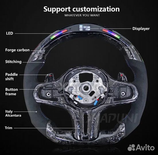 Руль для BMW G кузов