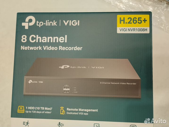 Продам видеорегистратор TP-link vigi NVR 1008H