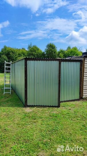 Гараж / Ракушка односкатный