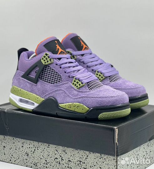 Кроссовки Nike Air Jordan 4 Retro Purple