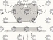 Колодки тормозные дисковые BD-1401 lynxauto