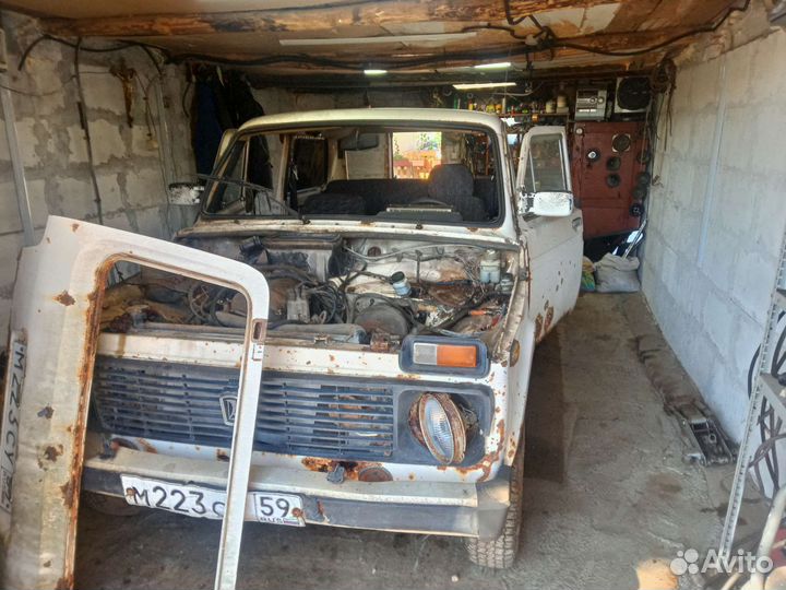 Крыша нива 21213