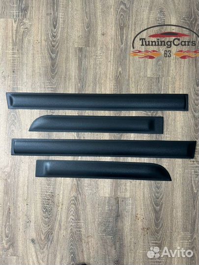 Накладки низа дверей на Рено Логан 1 - 2004-2015г