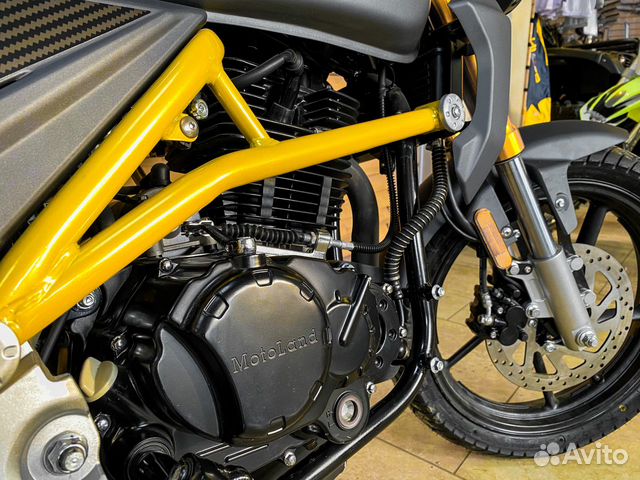 Мотоцикл дорожный Motoland scrambler 250 с птс