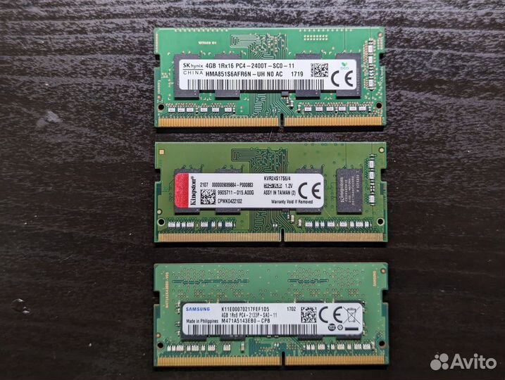 Оперативная память DDR4 DDR3