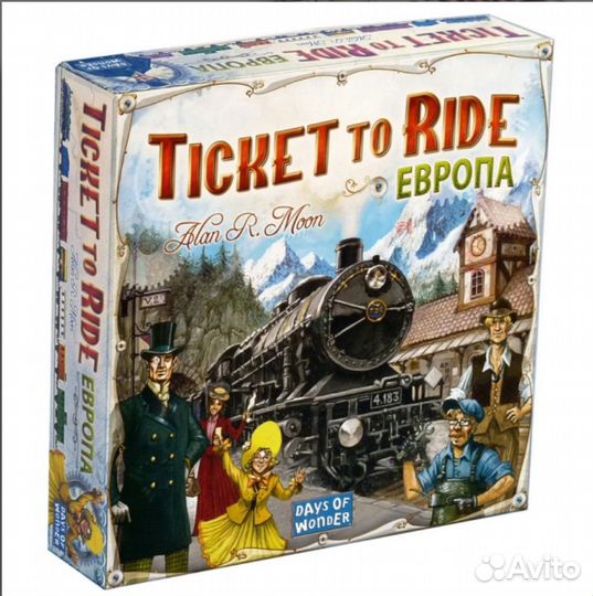 Настольная игра ticket TO ride в аренду