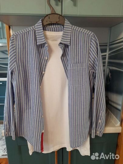 Рубашка фирма Next на мальчика 146